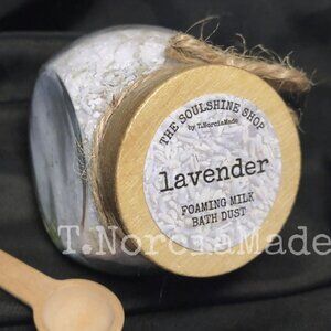 Lavender Foaming Milk Bath Dust